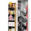 ULG Over Door Shoe Organizer Clear Dark Grey Storage-2