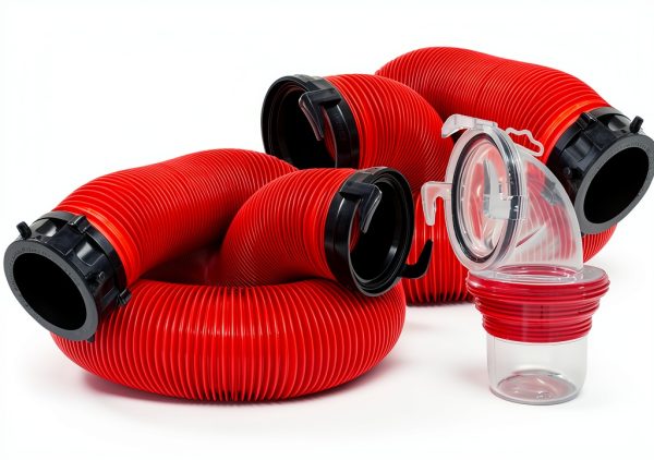 Valterra RV Sewer Hose Kit Leak Proof Collapsible Storage-0