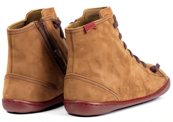 Camper Womens Boots Soft Flexible Fit Burgundy Black Brown-3