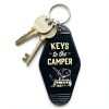 Camper Keychain Set Plastic Key Rings RV Travel Gift-2