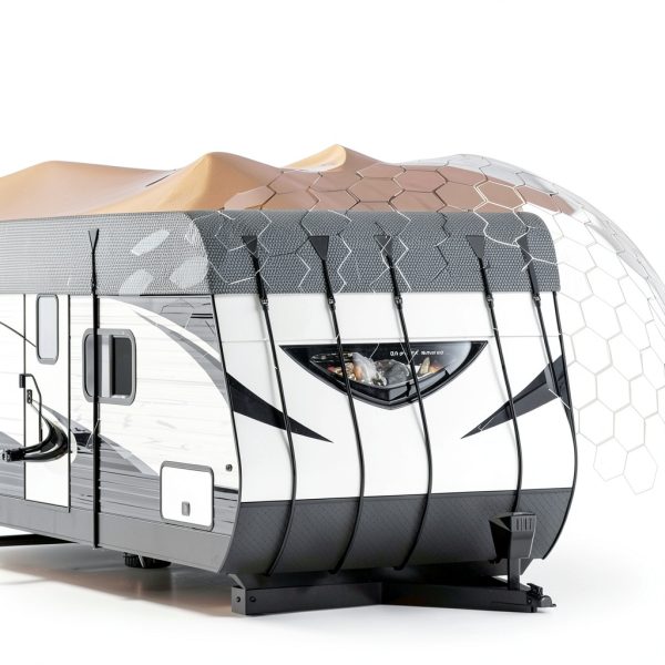 DGRGRHBV RV Cover Waterproof UV Resistant 34-36 Ft-4