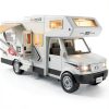 Yewkou Camper Van Toy Push Go Realistic Sound Kids Gift-4