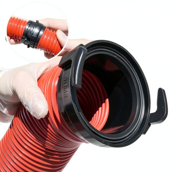 Valterra RV Sewer Hose Kit Leak Proof Collapsible Storage-3