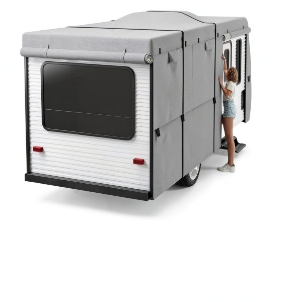Leader Accessories Travel Trailer Cover 5 Layer Windproof-3