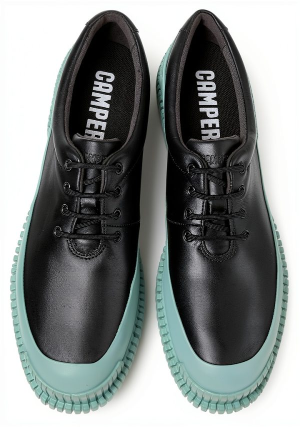 Camper Womens Leather Shoes Black Helena Size 40 EU-2