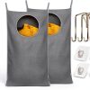 KEEPJOY Laundry Bag Waterproof Foldable Hanging Storage-0