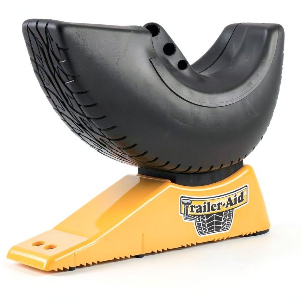Camco Trailer Aid Tire Changing Ramp Polymer 15000 lb-2