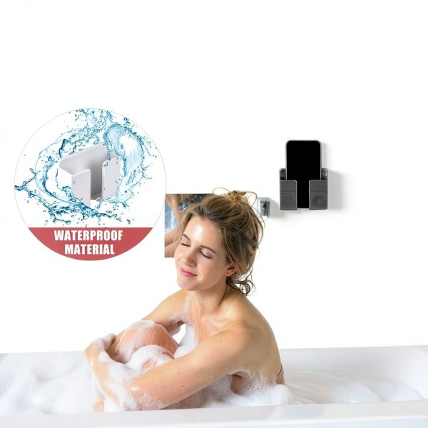 CEI&BPY Wall Mount Phone Holder Waterproof Adhesive Design-3