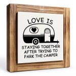 XJCUG Wood Box Sign Home Decor Durable Pine Material-0