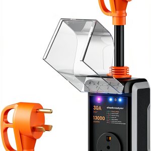 CRTBETLIF RV Surge Protector 30 Amp Portable Circuit-0