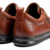Camper Mens Sneakers Leather Upper EVA Sole Brown Black-1