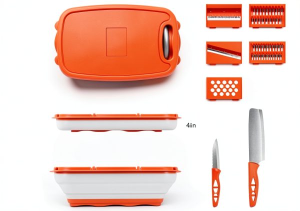 GINTAN Foldable Cutting Board Multifunctional Kitchen Tool-7