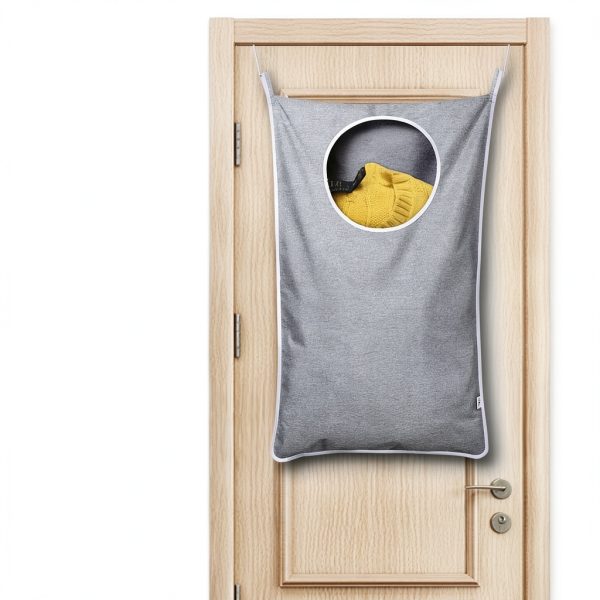 KEEPJOY Laundry Bag Waterproof Foldable Hanging Storage-6