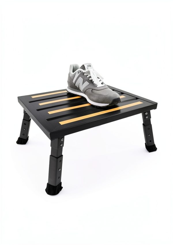 DEPSUNNY RV Step Stool Foldable Aluminum Adjustable Height-6