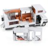 Yewkou Camper Van Toy Push Go Realistic Sound Kids Gift-3