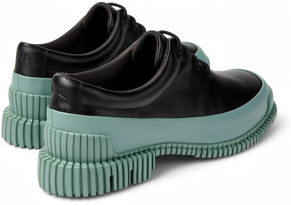 Camper Womens Leather Shoes Black Helena Size 40 EU-3