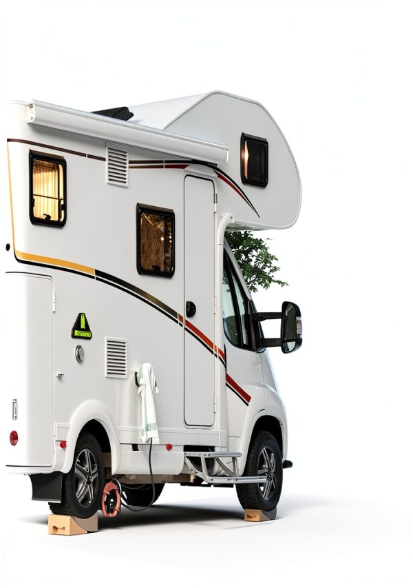 OFISPEED RV Levelers Heavy Duty Polymer Manual Lift Orange-6