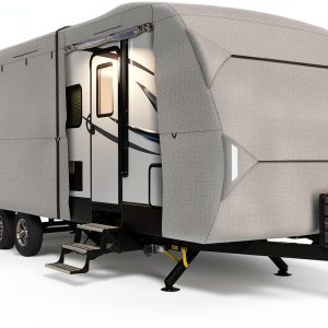 Leader Accessories Travel Trailer Cover 5 Layer Windproof-0