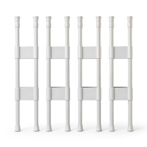 Reggory RV Refrigerator Bars Compact Adjustable Tension Rods-0