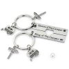 Camper Keychain Set Queen King RV Enthusiasts Gift-3