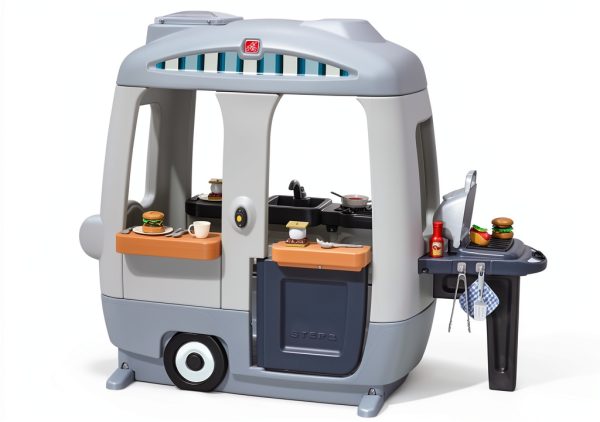 Step2 Adventure Camper Playhouse Plastic Kids Toy-0