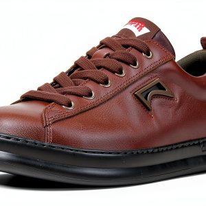 Camper Mens Sneakers Leather Upper EVA Sole Brown Black-0