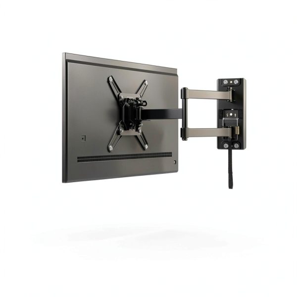 ELIVED RV TV Mount Full Motion Wall Mount Black-3