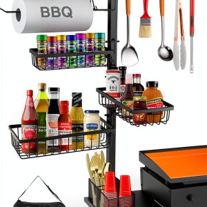 Concons Blackstone Griddle Accessories Iron 10-in-1 Tool Set-0