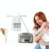 WFSM Chenille Kitchen Towel Rustic Camping Letter Print-4