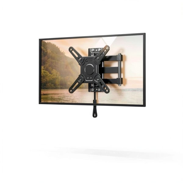ELIVED RV TV Mount Full Motion Wall Mount Black-6