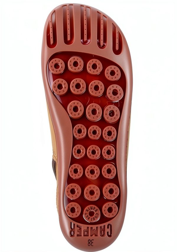 Camper Womens Boots Soft Flexible Fit Burgundy Black Brown-4