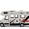 Yewkou Camper Van Toy Push Go Realistic Sound Kids Gift-7