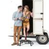 DEPSUNNY RV Step Stool Foldable Aluminum Adjustable Height-4
