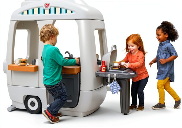 Step2 Adventure Camper Playhouse Plastic Kids Toy-3