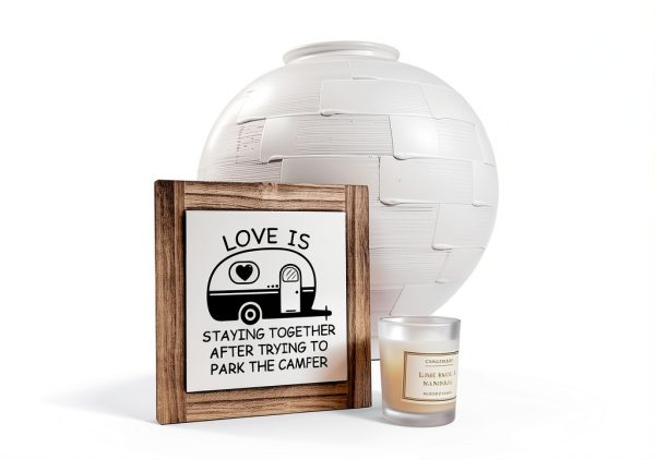 XJCUG Wood Box Sign Home Decor Durable Pine Material-3