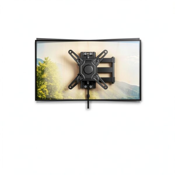 ELIVED RV TV Mount Full Motion Wall Mount Black-5