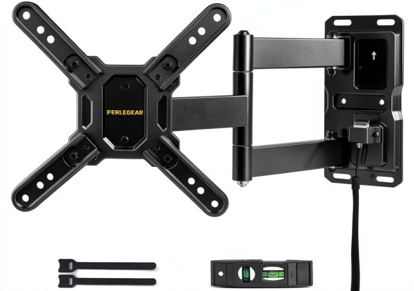 Perlegear RV TV Mount Articulating Swivel Tilt Wall Mount-0