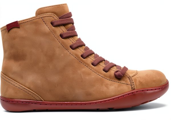 Camper Womens Boots Soft Flexible Fit Burgundy Black Brown-0