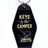 Camper Keychain Set Plastic Key Rings RV Travel Gift-6