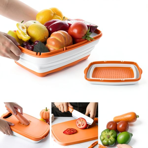 GINTAN Foldable Cutting Board Multifunctional Kitchen Tool-4