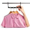 AMKUFO Black Magic Hangers Space Saving Closet Organizer-1