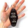 Camper Keychain Set Plastic Key Rings RV Travel Gift-4