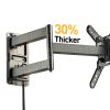 Perlegear RV TV Mount Articulating Swivel Tilt Wall Mount-2