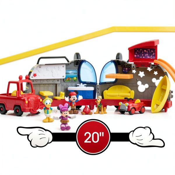 Disney Junior Mickey Mouse Camper Playset Toy for Kids-5