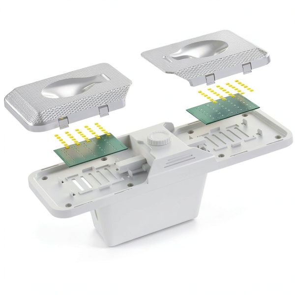 RVGUARD RV LED Ceiling Light Dimmable Double Dome-2
