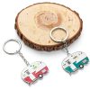 Camper Keychain Cute Design Outdoor Enthusiast Accessory-1