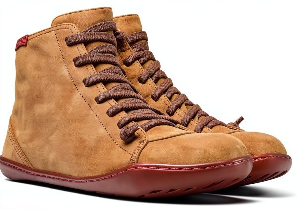 Camper Womens Boots Soft Flexible Fit Burgundy Black Brown-1