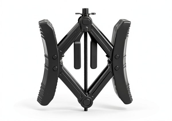 WELLUCK Wheel Chock X-Shaped Cast Iron RV Stabilizer-5