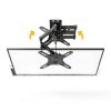 ELIVED RV TV Mount Full Motion Wall Mount Black-4