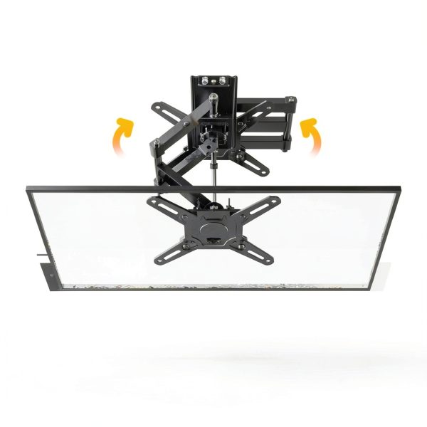 ELIVED RV TV Mount Full Motion Wall Mount Black-4